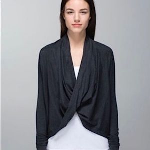 LULULEMON ICONIC WRAP SWEATER